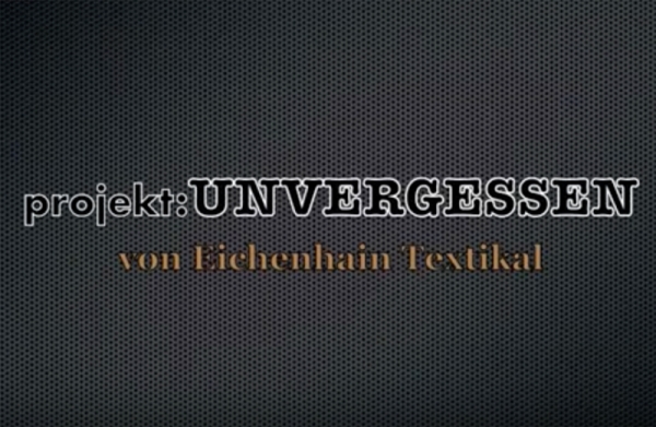 projekt:UNVERGESSEN stellt sich vor